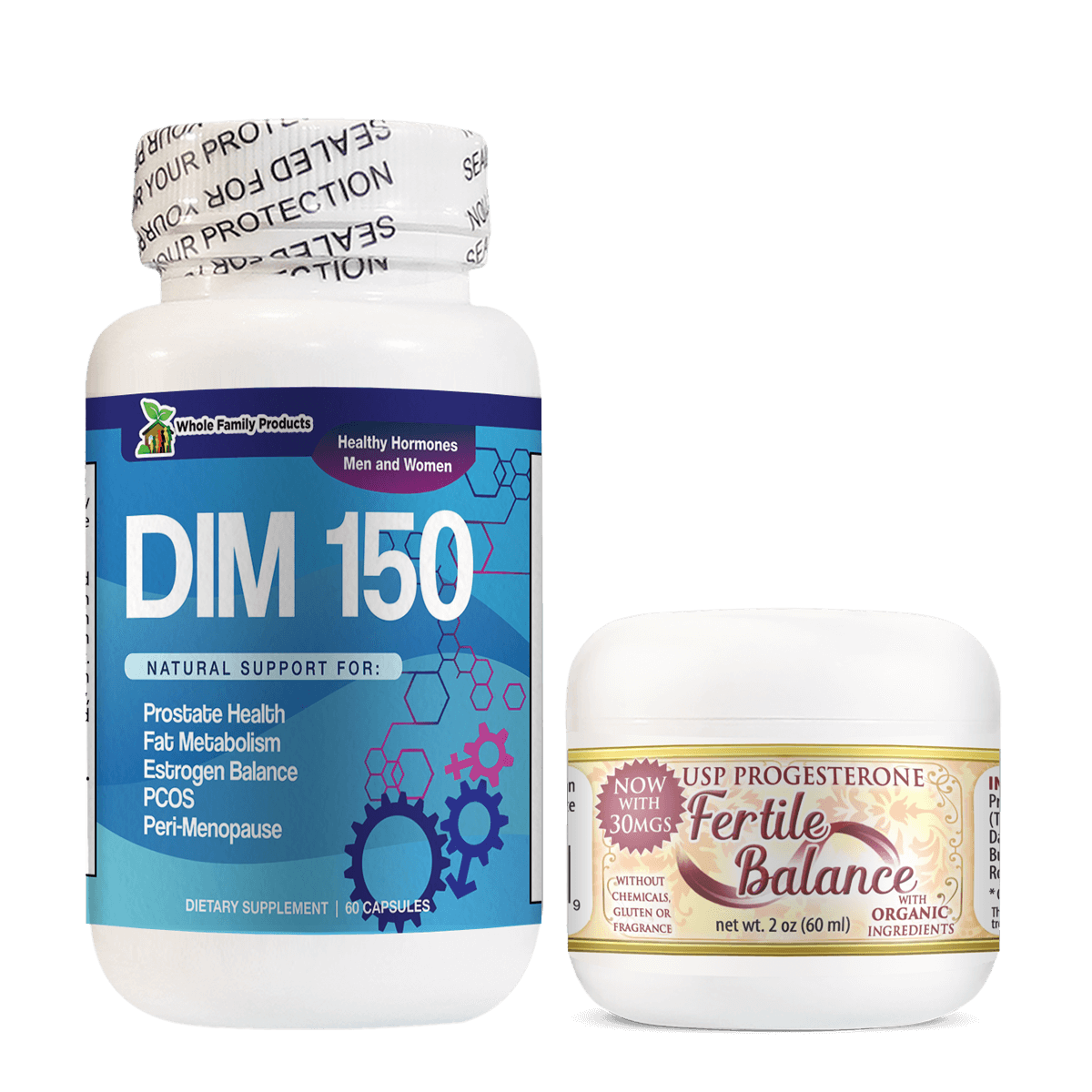 Dim150 and Fertile Balance Product Bundles