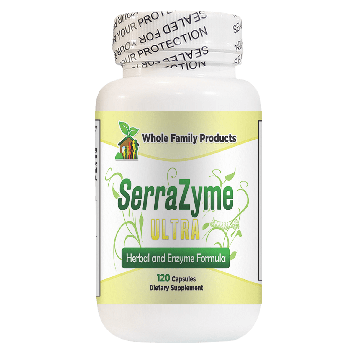 Serrazyme Ultra 120 Capsules Best Natural Anti Inflammatory Supplement